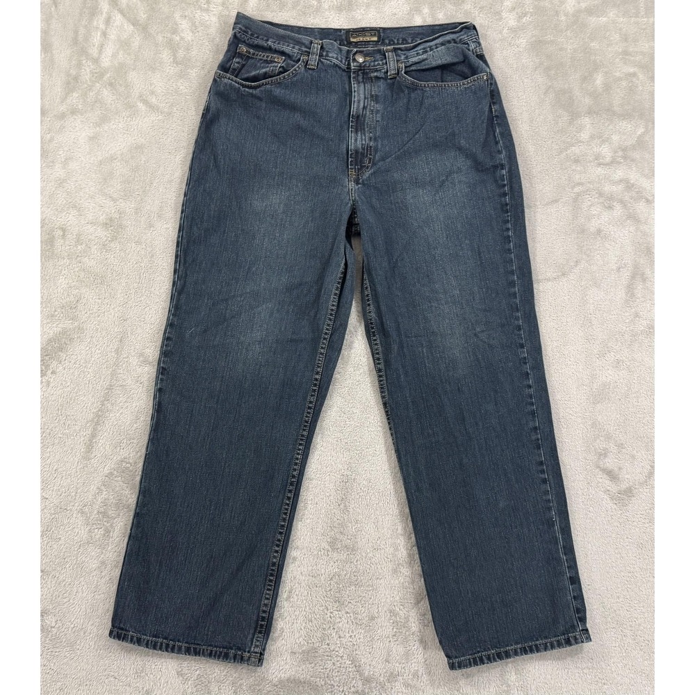 Axist Jeans‎ Mens 34x29 Blue Straight Leg Mid Rise Denim 5 Pocket Casual
